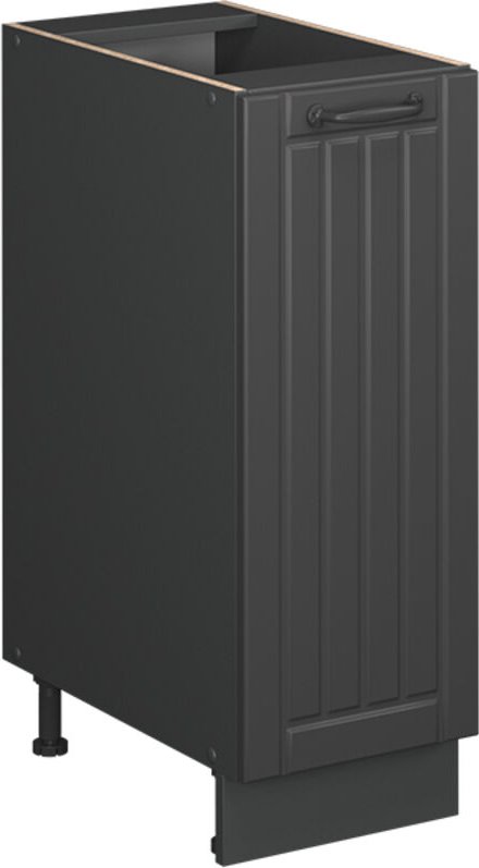 Apothekerschrank Fame-Line, Dunkelgrau, 30 cm , AP Anthrazit, Vicco