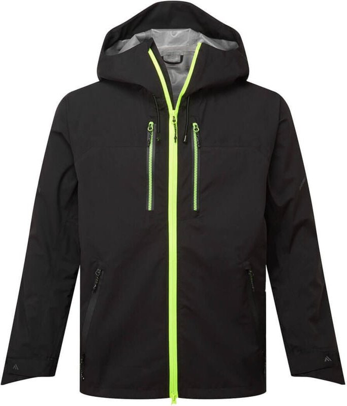 Portwest EV4 Shell Regenjacke Regulär Schwarz XL