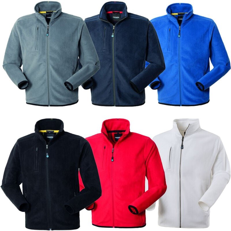 Rossini Illuminazione - Rossini Task Fleece-Arbeitssweatshirt mit langem Reißverschluss - xl - Weiß