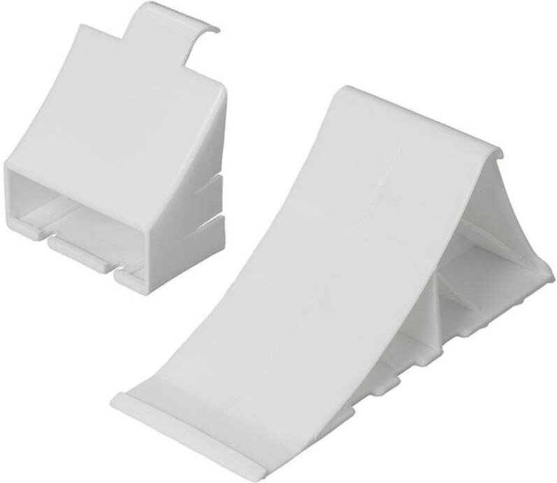 Unterlegkeil kunststoff wei inkl halter