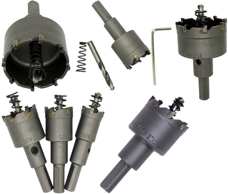 Trade Shop Traesio - Trade Shop - tazza fresh mit punta bytrapano muro metallo legno acciaio da 20 bis 80MM -