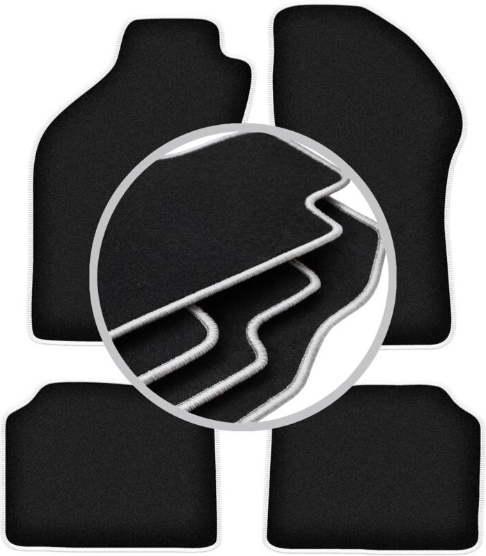 CARLUX-SILVER Autofußmatten für: Alfa Romeo 146 Fließheck (1994-2001)