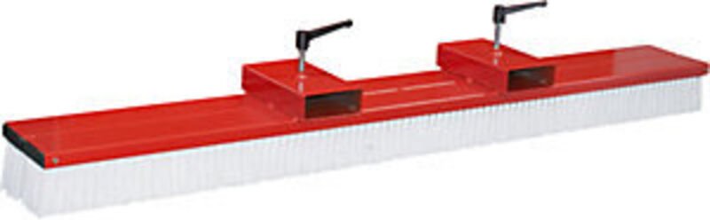 Bauer Gabelstapler-Kehrbesen SKB-O 200, lackiert, Feuerrot