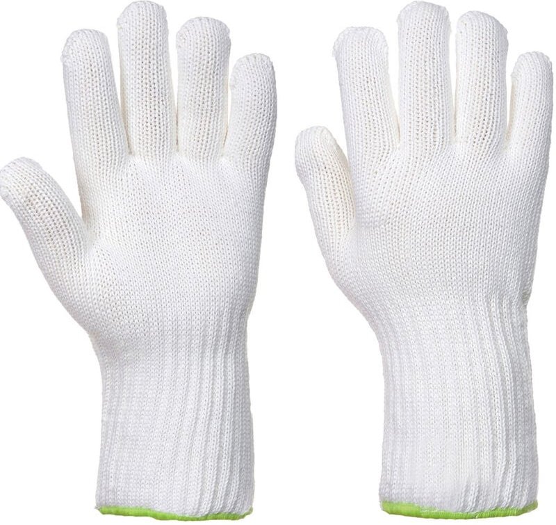 Handschuhe Wärme 250° Weiß L - Größe 9