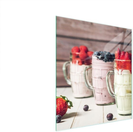 Glasschneidebrett 45x52 Dessert