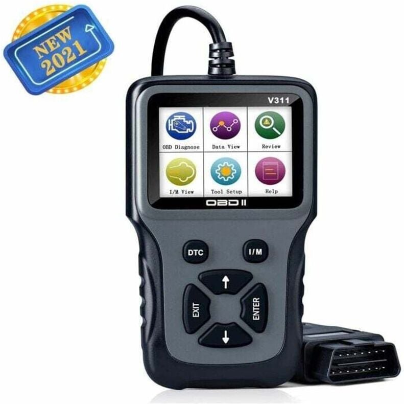 Thumbnail - Gabrielle - Universal-OBD2-Autodiagnosetool, französische Unterstützung, OBDII-Automotor-Fehlercodeleser und -löscher