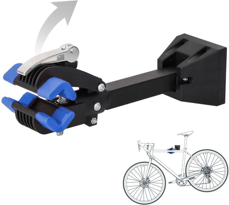 Floordirekt - Fahrrad Wandhalterung Levin Kompatibel mit den meisten Fahrradrahmen Tragkraft bis 20 kg