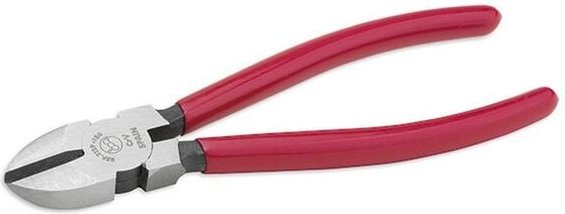 Zange, Diagonalschnitt, m/pvc, CrV (160 mm) Dogher 212P-160