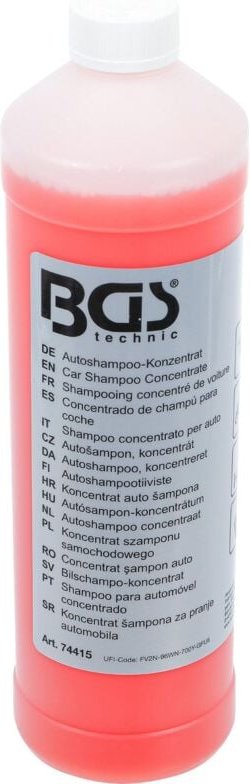 Thumbnail - Bgs Technic - Autoshampoo-Konzentrat rot 1000 ml