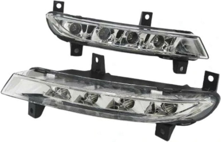 1 paar Auto Drl Led Nebel Licht Für Octavia 2009-2013 Auto Fahren Lampe Tagfahrlicht Stoßstange La