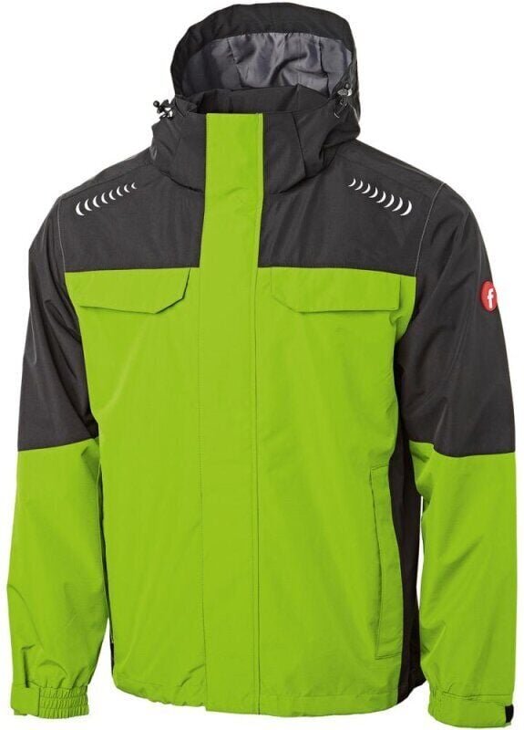 Regenjacke Plus lime/schwarz Gr. XS