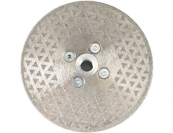 125 mm x M14 Diamant-Schneid- und Schleifscheibe, galvanisiertes Sägeblatt für Stein, Marmor, Fliesen, Granit - Ymyny