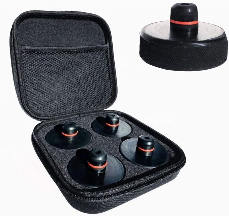 Hebepad für Tesla Model 3/S/X/Y, 4 Pads mit Aufbewahrungskoffer, Tesla-Fahrzeugzubehör