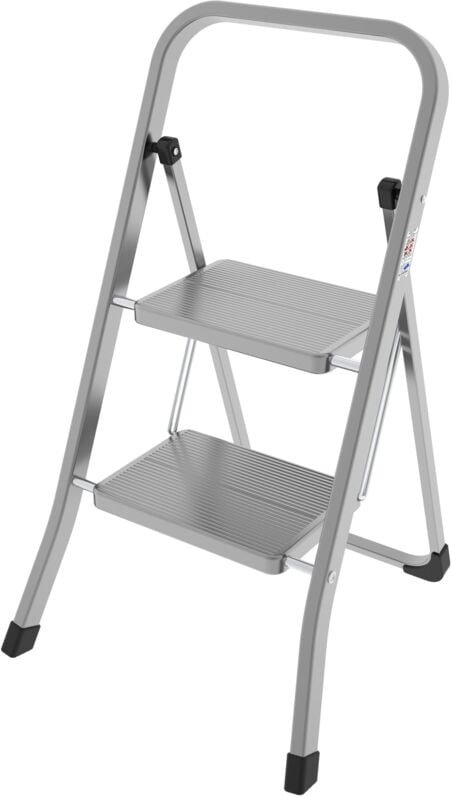 Colombo - Hocker aus Stahl mit 2 platzsparenden Stufen mod.STABILO