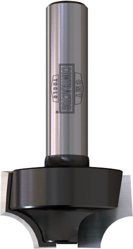 K927-064 Viertelstab-Fraeser Hw Z2 S=8 D=25.4x14.3x46 R=6.3 Dx