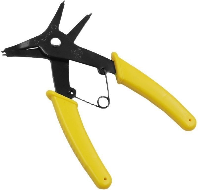 2-in-1-Sicherungsringzange mit doppeltem Verwendungszweck, Innen- und Außensicherungsringzange, Federentfernungs-Sicheru...