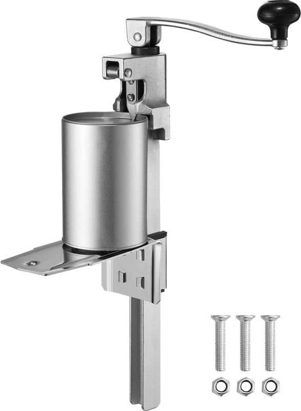 Manueller Dosenöffner, robust und vielseitig. Robustes Design für große Dosen. Sockel inklusive. Höhenverstellbar, Dosen...