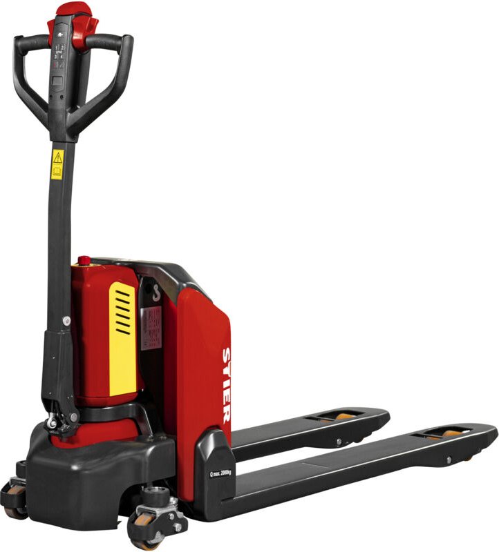 Elektro-Hubwagen EZY-20, Tragkraft 2000 kg, Gabellänge 1150 mm, Hubmotorleistung 0,8 kW, Multifunktionsdisplay - Stier