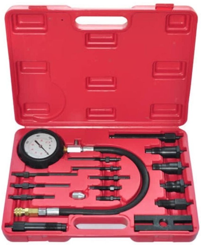 17-tlg. Druckprüfgerät für Dieselmotoren Vidaxl