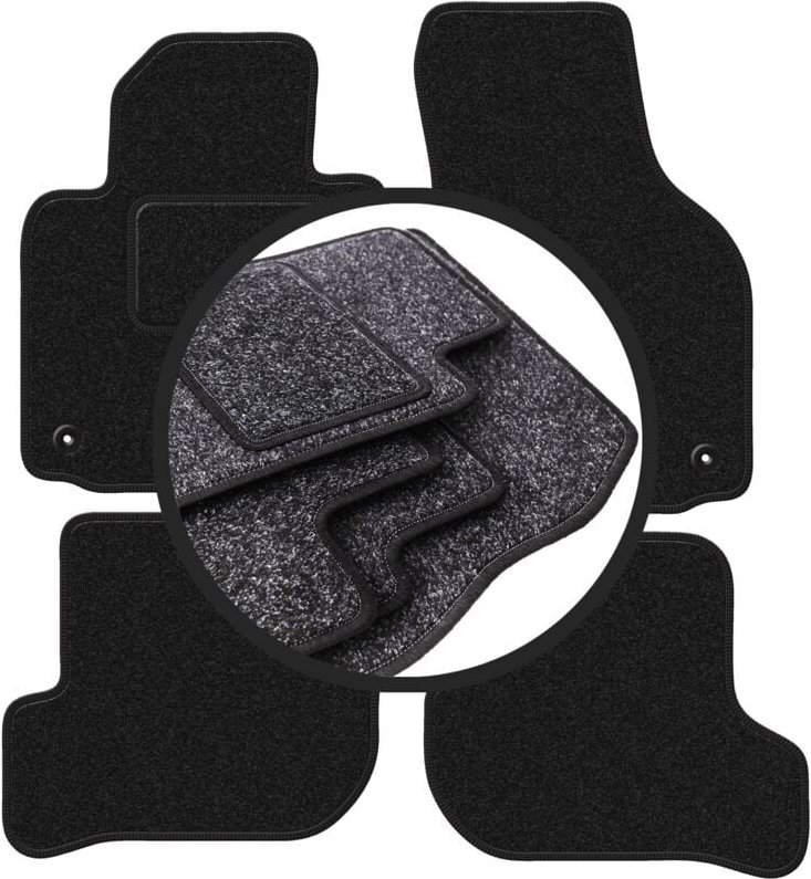 ANTHRA Autofußmatten für: Skoda Octavia II Kombi, Liftback (2004-2013)