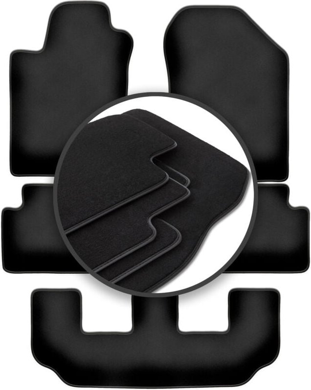 Premium-Fußmatten für: Toyota Corolla Verso II 7-Sitzer (2004-2009)