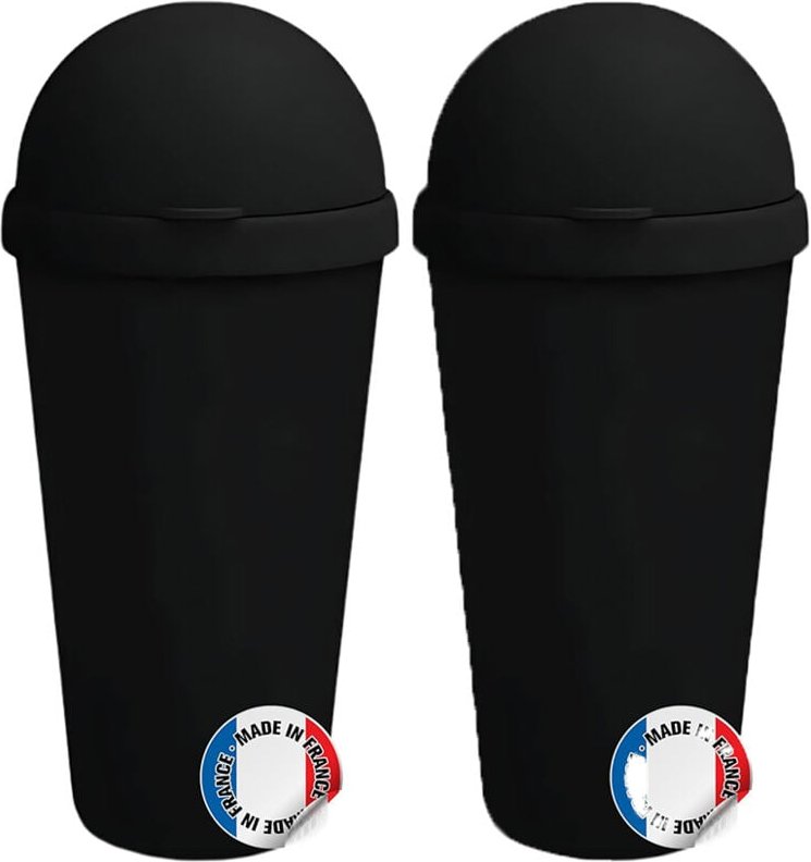 2er-Pack, Mini-Auto-Mülleimer, ideales Autozubehör, praktisches Auto-Innenraumzubehör, 90°-Deckel, leicht zu reinigen, 6...