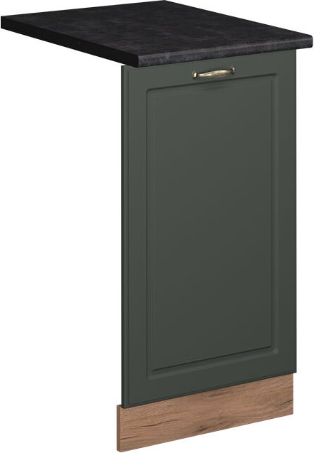 Vicco - Geschirrspülblende Fame-Line, Grün-Gold Landhaus, 45 cm , ap Anthrazit