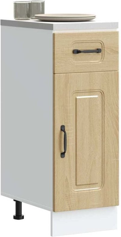 Küchenunterschrank Kalmar Sonoma-Eiche Holzwerkstoff Vidaxl