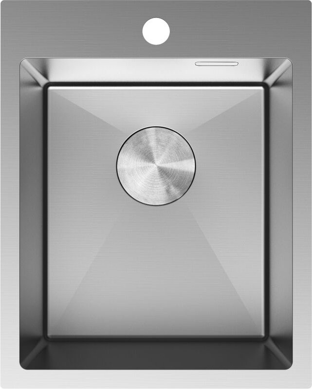 Mexen Solix Edelstahl-Spülbecken 1-Kammer 400 x 500 mm, Inox - 6406401000-01