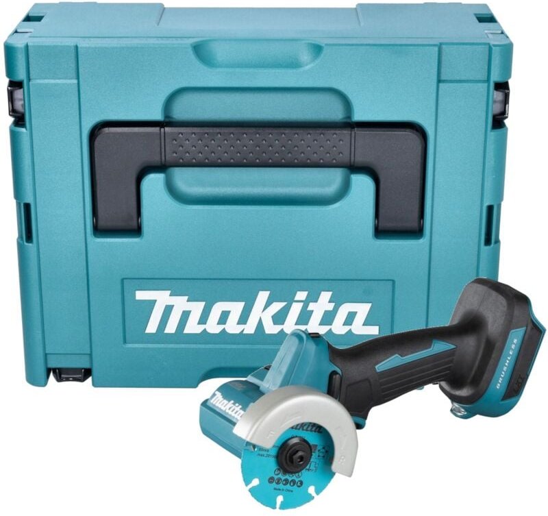 Thumbnail - Makita DMC 300 ZJ Akku Winkelschleifer 18 V 76 mm Brushless + Makpac - ohne Akku, ohne Ladegerät
