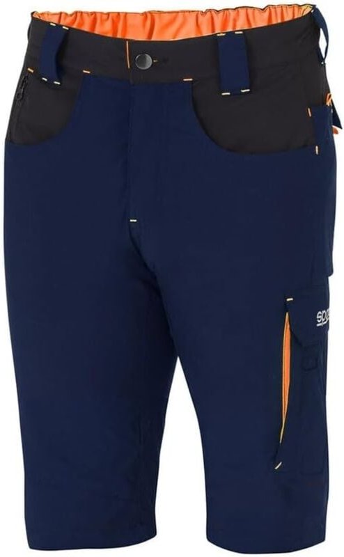 02428BMAF Bermuda Leichte technische Shorts Laredo Blau xxl - Sparco