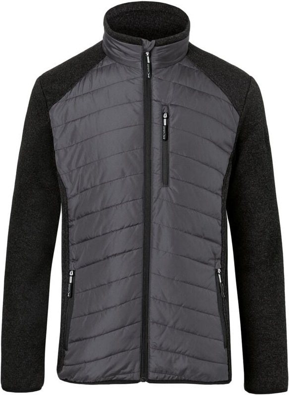 Kübler Hybridjacke weather anthrazit/dunkelgrau Gr. xs