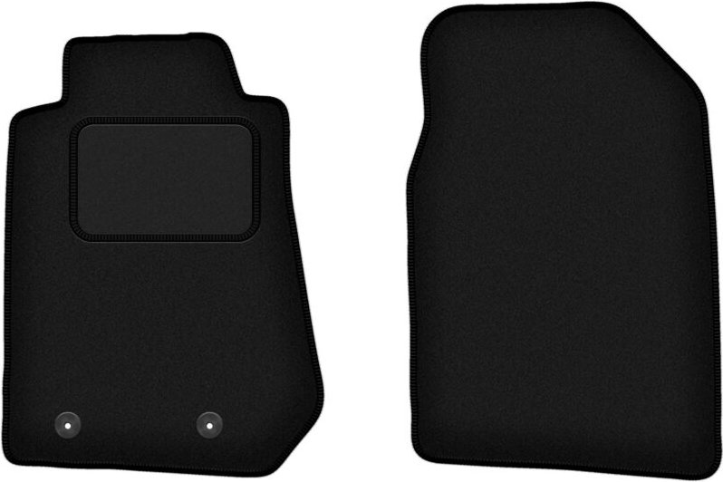 Vordere Matten schwarz für: Isuzu D-MAX II Pickup (2011-)