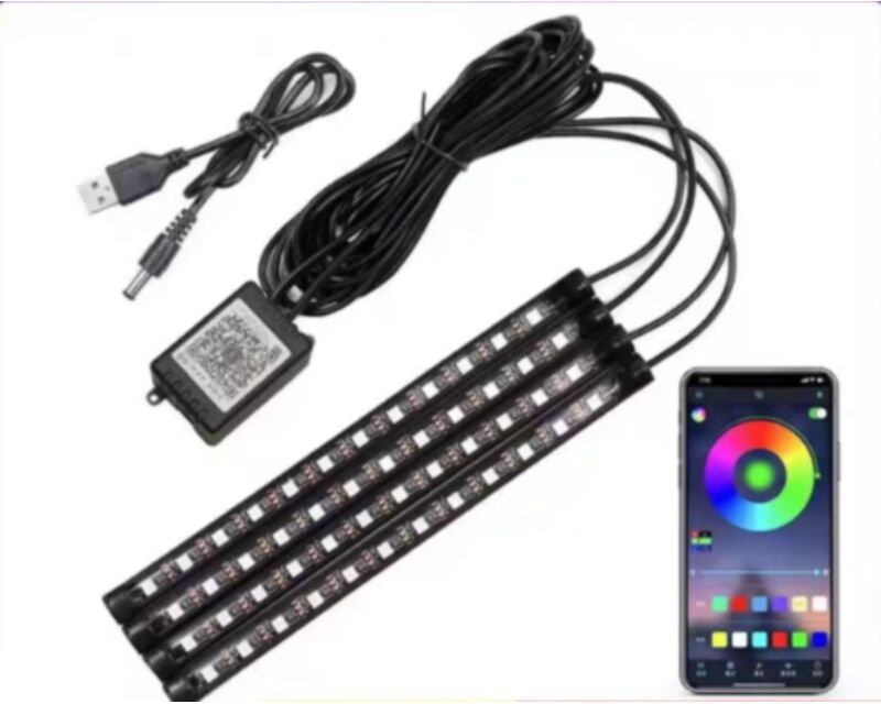 Auto-Innenbeleuchtung, LED-Lampe, Autozubehör, Geschenk für Männer, Mama, Großmuttertagsgeschenk für Frauen, Autozubehör...