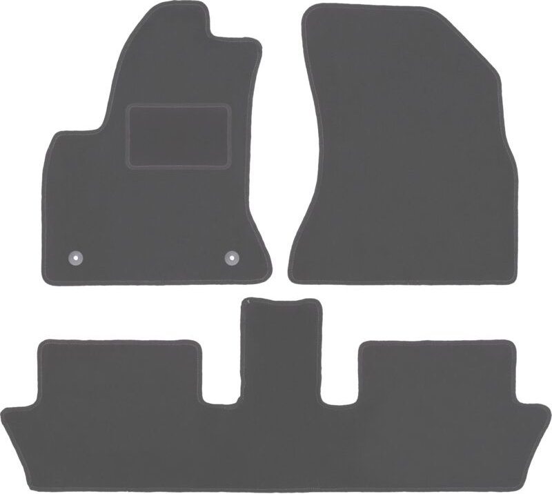 Graphit-Fußmatten für: Citroen C4 Picasso I Minivan (2006-2013)