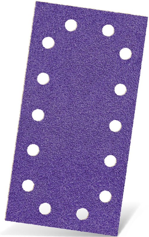 MENZER Titanium HD Klett-Schleifblätter, 230 x 115 mm, 14-Loch, f. Schwingschleifer, Keramik-Mix (50 Stk.) K320