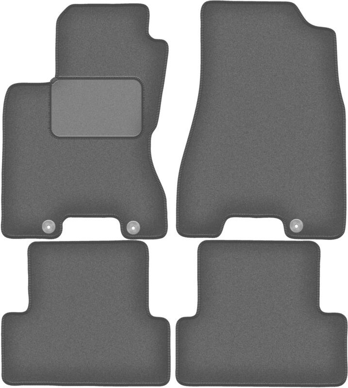 Graphit-Fußmatten für: Nissan X-Trail II T31 SUV (2007-2014)