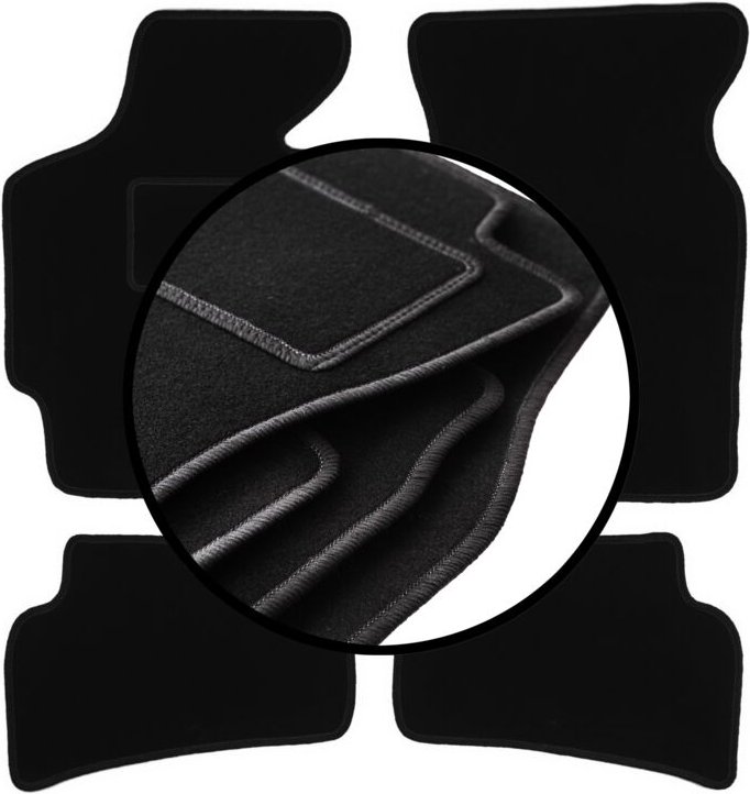 Komplettset Veloursmatten für: Mazda Xedos 6 Limousine (1992-1999)