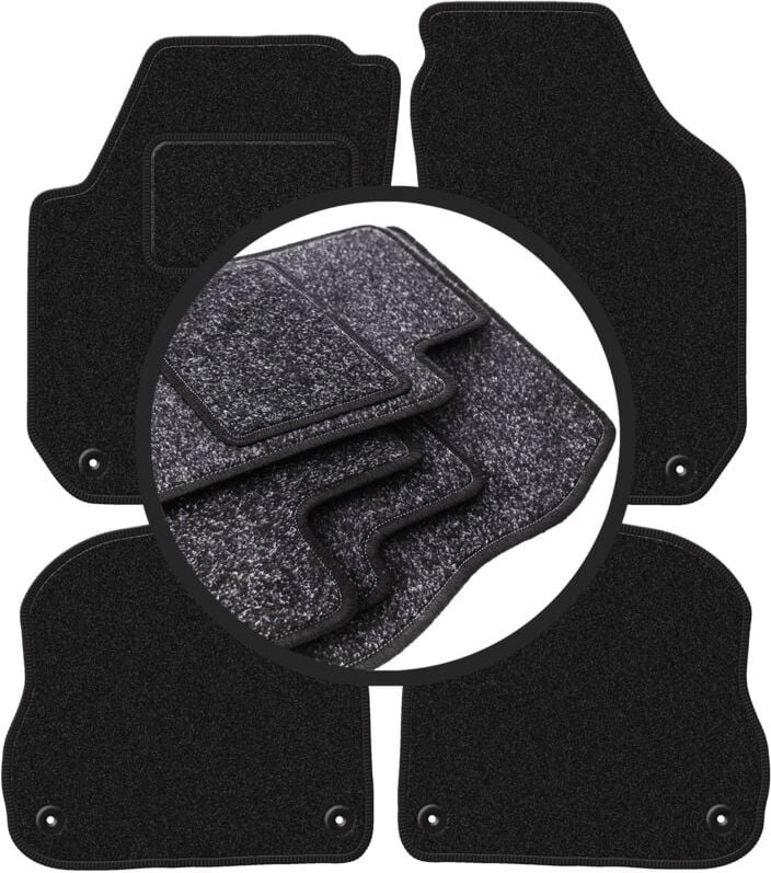 ANTHRA Autofußmatten für: Skoda Fabia II Schrägheck, Kombi (2007-2014)