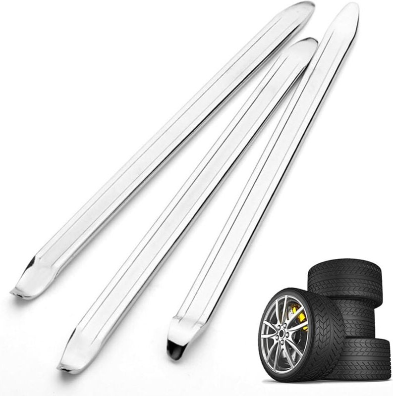 3-teiliger Reifenheber für Roller, 30 cm Reifenheber für Elektroroller aus Manganstahl, Motorrad-Reifenheber zum Reifenw...