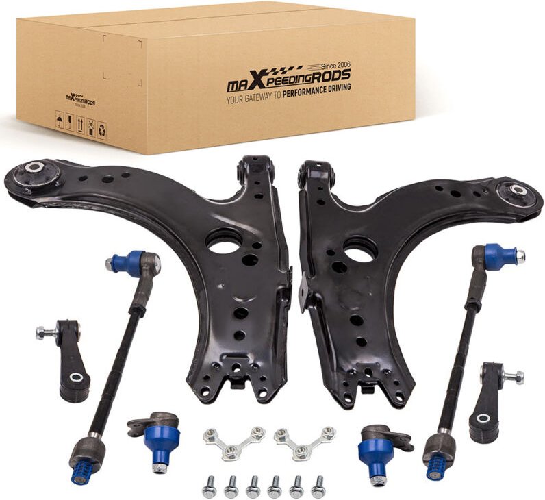 Maxpeedingrods - querlenkersatz für audi A3 vw bora golf 4 new beetle seat spurstange 8-TEILIG