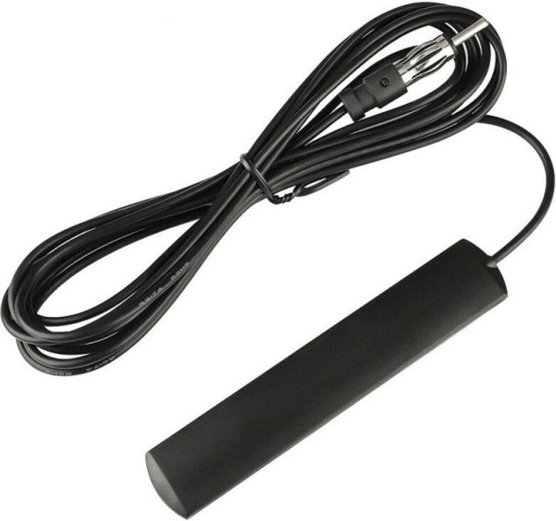 Ahlsen - Autoradio-Antenne Sticky Breeze DIN-Stecker-Adapter mit 3 m Kabel, kompatibel mit Auto, lkw, Fahrzeug, suv, Jee...