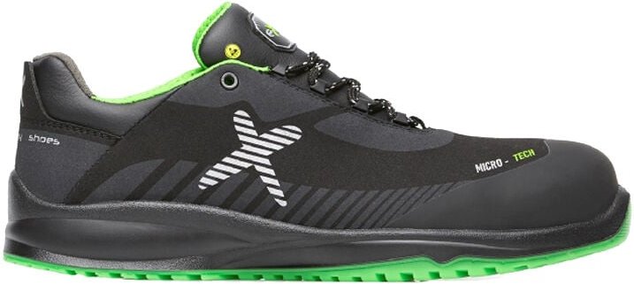 Rebel S3 esd src Sicherheitshalbschuhe - 38 eu - Schwarze - Exena