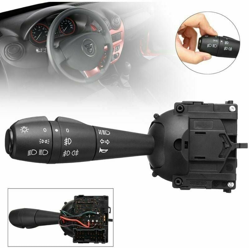 Lenksäulenlichtschalter für Dacia Dokker, Lodgy, Duster Fahrzeuge. - Ulisem