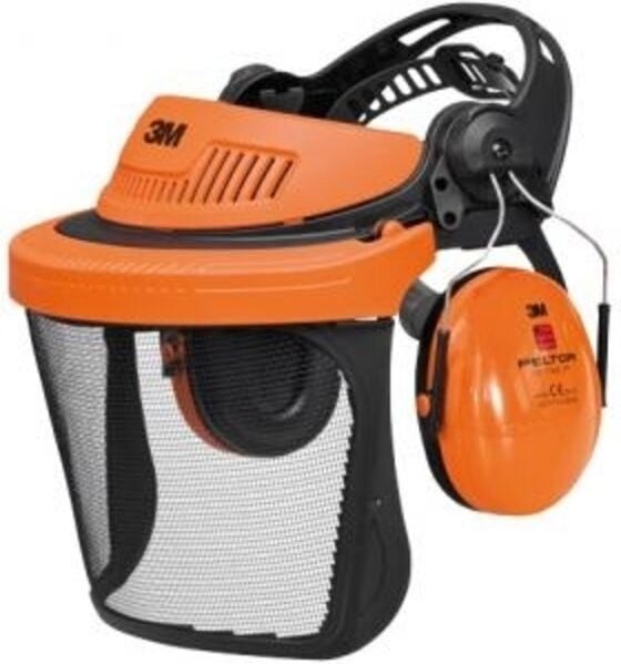 Thumbnail - Gehör- und Gesichtsschutzset G500 frontbelüfteter Kopfbügel