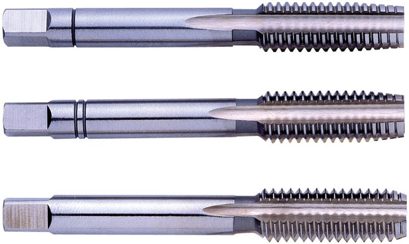 Eventus By Exact - 10092 Handgewindebohrer-Set 3teilig metrisch M2 0.4 mm Rechtsschneidend din 352 hs