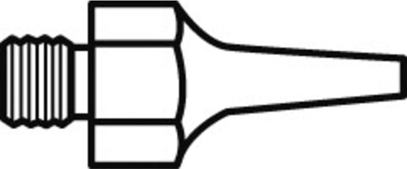 Ds 116 Lotabsaugdüse Spitzen-Größe 1.2 mm Spitzen-Länge 24.5 mm Inhalt 1 St. - Weller