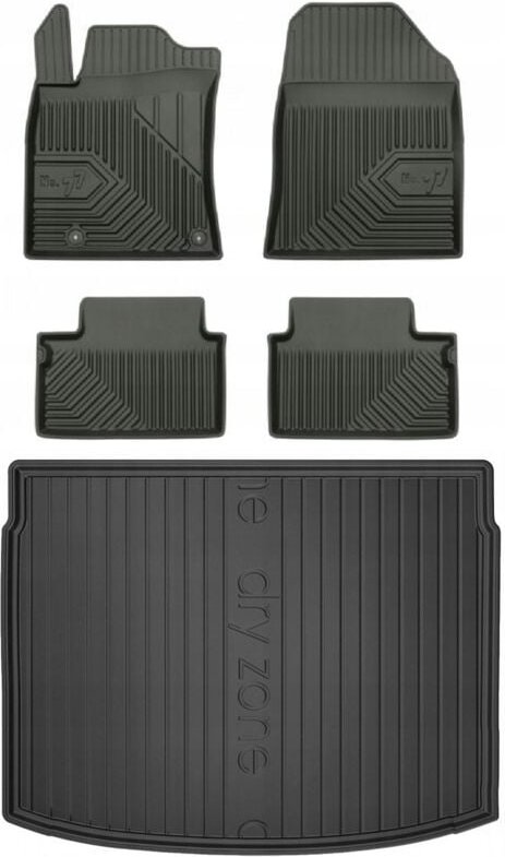 SET 77 Fußmatten und Fußmatten Kia XCeed ab 2019-