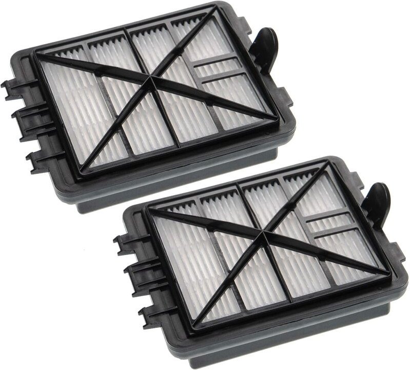 2x Staubsaugerfilter kompatibel mit Kärcher vc 6400 pb, vc 6300, vc 6 Premium, vc 6300 b Staubsauger - Abluftfilter (EPA...