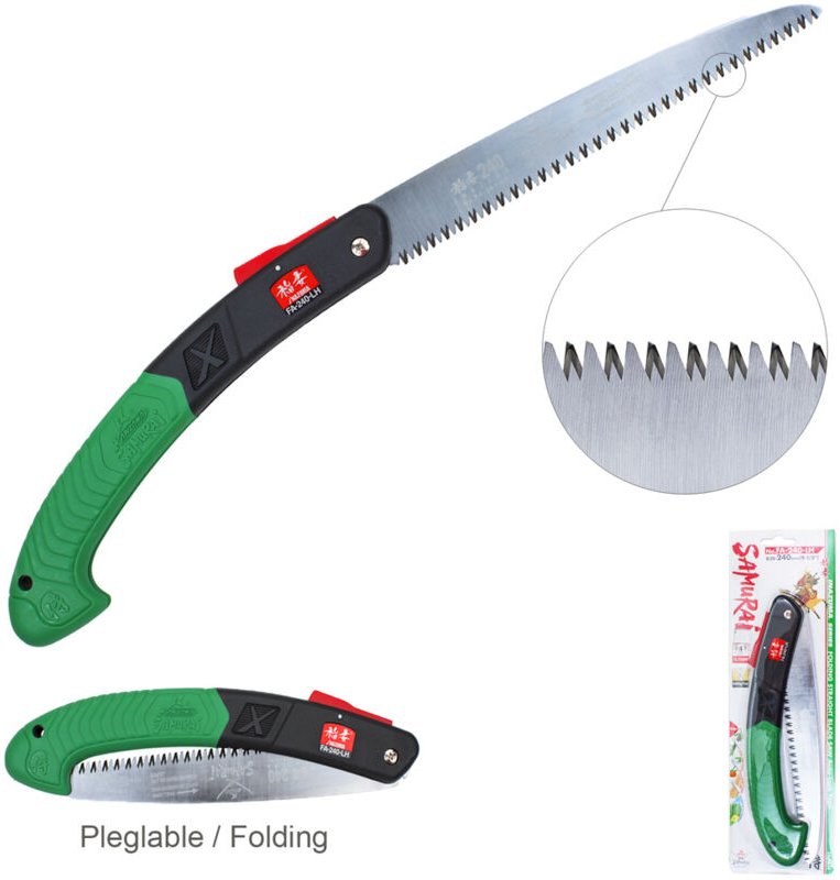 Klappbare Handsäge Samurai 240 mm.